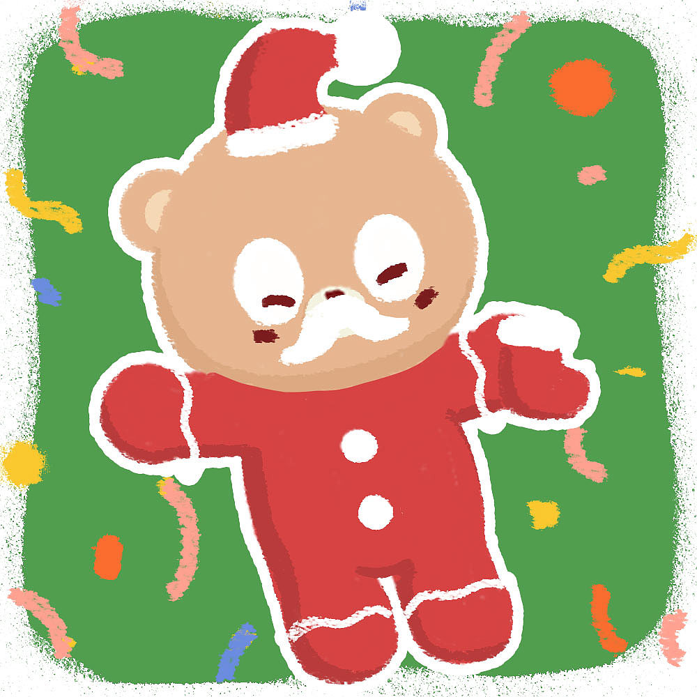 【小度熊圣诞头像上新】