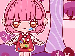 若来新文创IP形象设计大赛创作-快乐树精灵