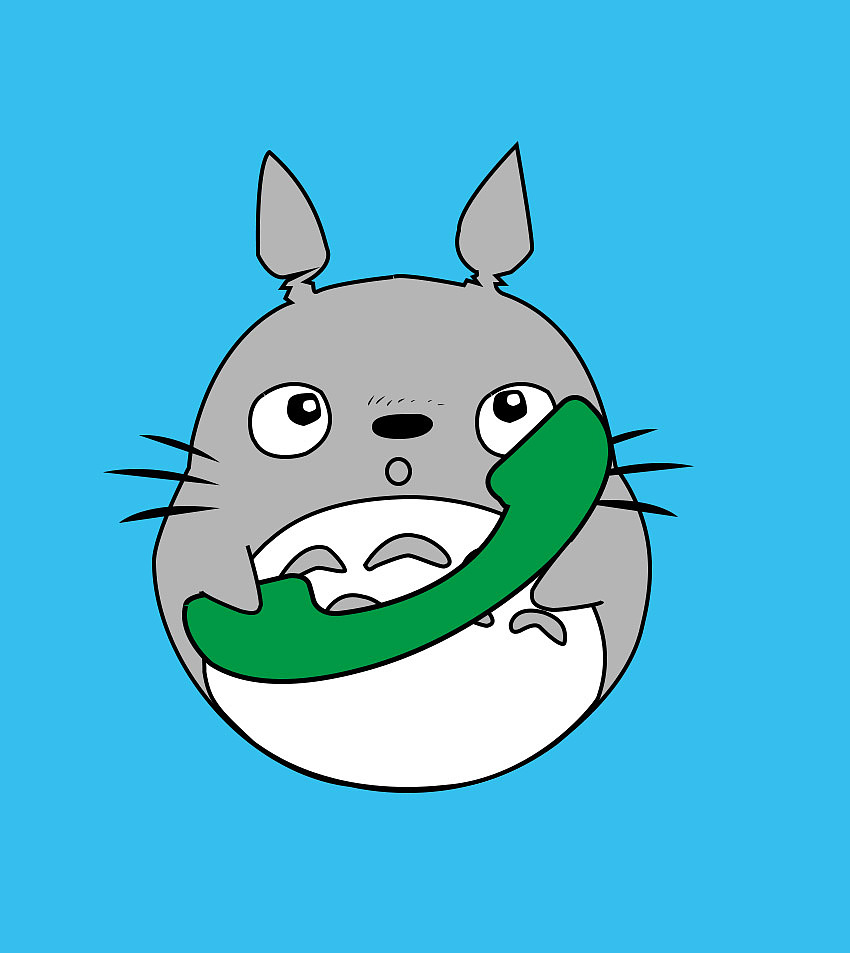 手机图标icon龙猫