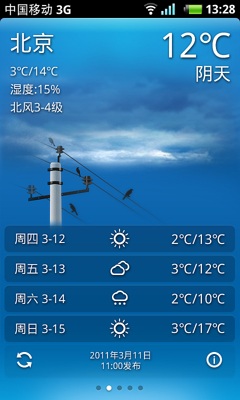 天气系列主题（图ZMzM5OTEzNDg=） - APP界面 - 站酷设计师YuJunJ原创素材 - 站酷ZCOOL