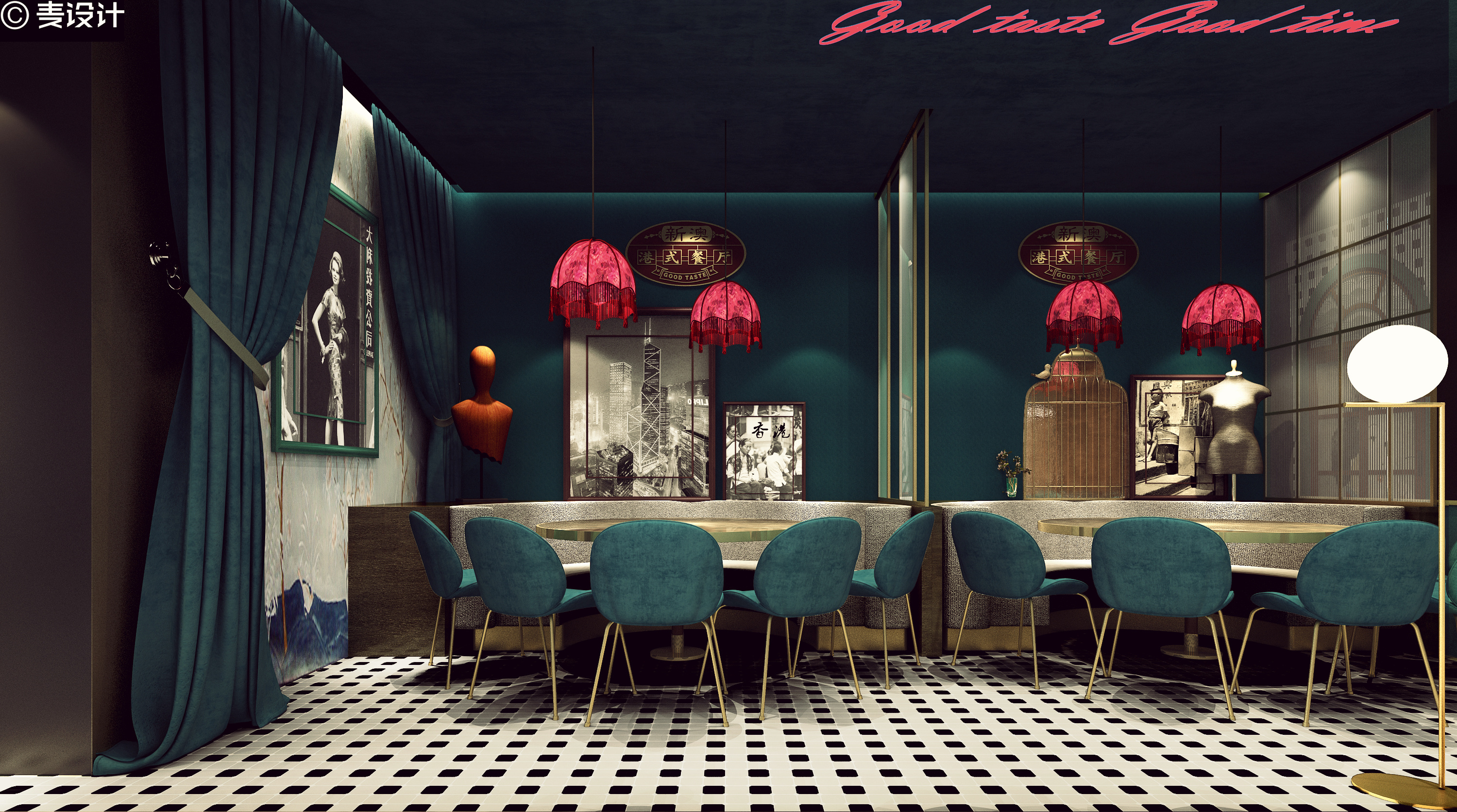新澳——港式餐厅 | 耶兔兽设计 | 董青_董青yeahtwo-站酷zcool
