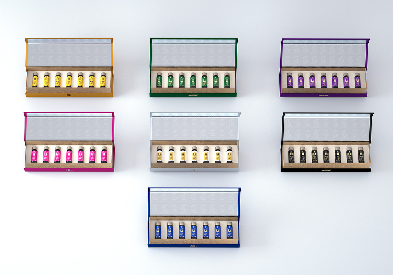 酵素包装盒建模渲染、盒子内部结构建模渲染（图ZMTUyNTI5ODQ0） - 宣传物料 - 站酷设计师潇洒亼生原创素材 - 站酷ZCOOL