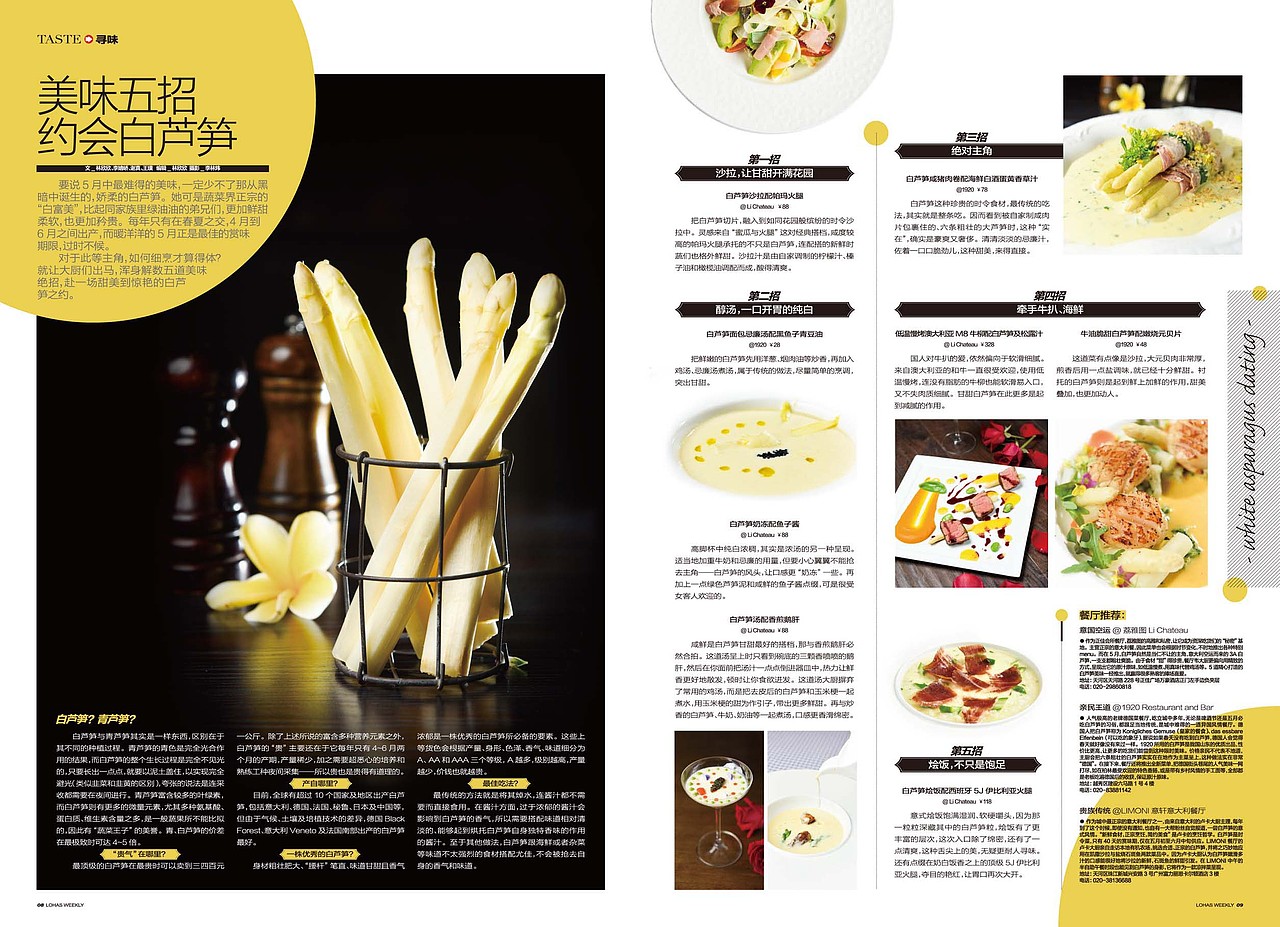 原创作品：#杂志版面 #排版设计 2015年底总结（二） 美食篇（图ZMzg3Mjk1MDg=） - 书籍/画册 - 站酷设计师lovelyearn原创素材 - 站酷ZCOOL