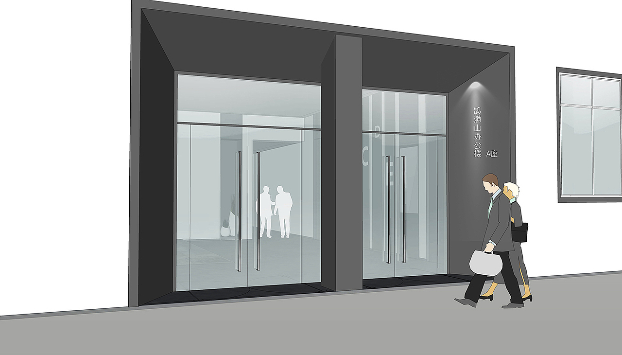 办公楼大门设计