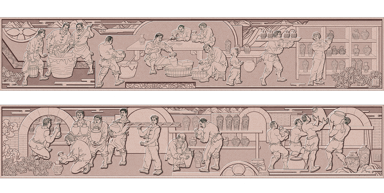 《耀州瓷》（图ZMjU5MzM2NTI4） - 雕塑 - 站酷设计师年年娃原创素材 - 站酷ZCOOL