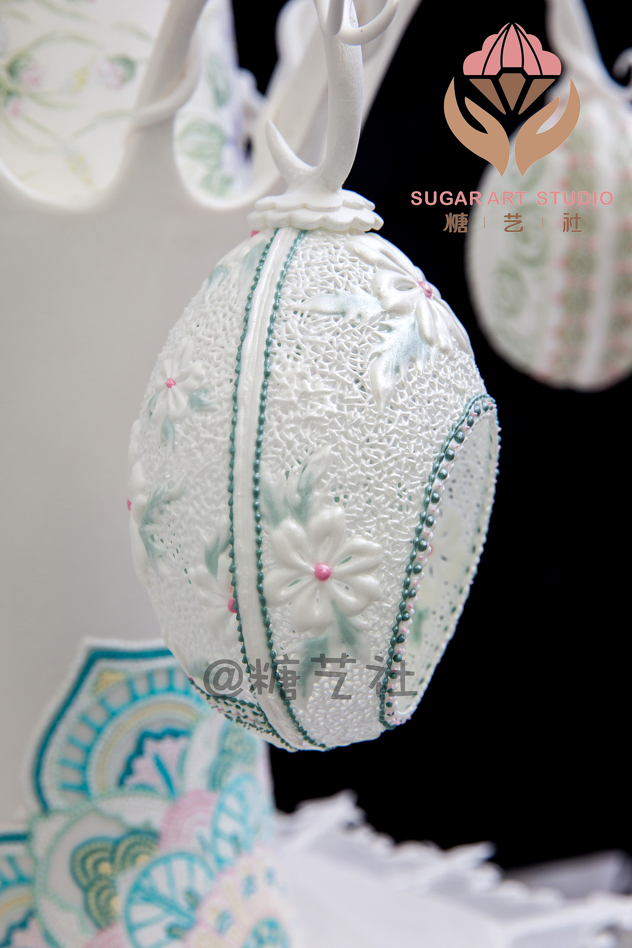 糖艺社翻糖工艺大师顾碧清-2017年日本东京蛋糕展作品(图ZMTQxNzY1NTQ0) - 工艺品设计 - 站酷设计师糖艺社原创素材 - 站酷ZCOOL