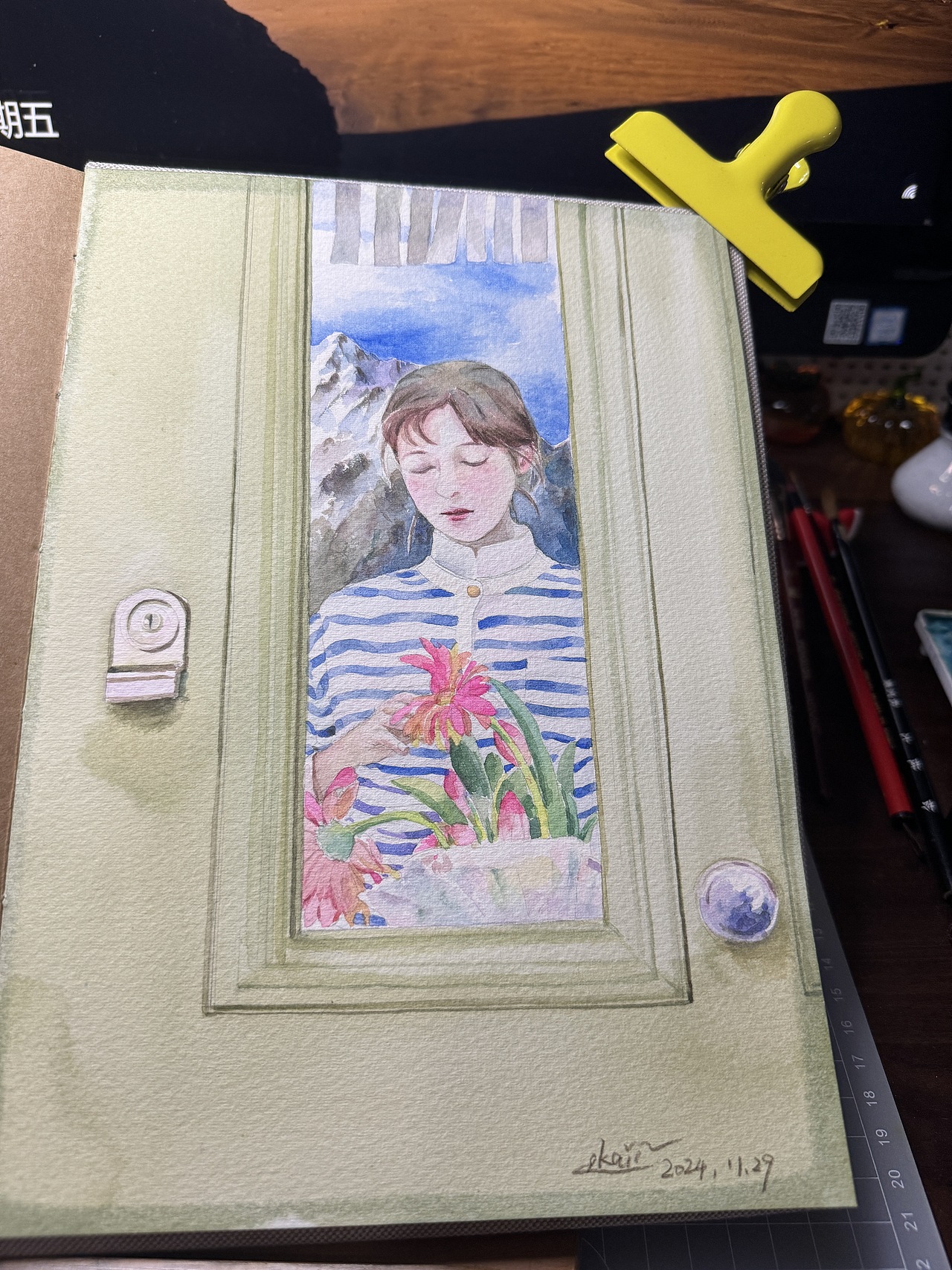 2024水彩插画合集(2)（图ZMzgzNTE0NDQ4） - 创作习作 - 站酷设计师x_kaii原创素材 - 站酷ZCOOL