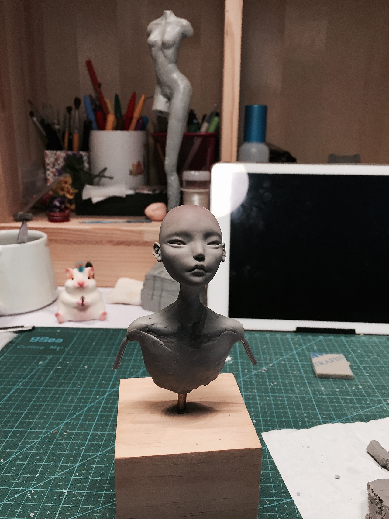 【物游|原创】零号姬 纯手工可动人偶 诞生日记