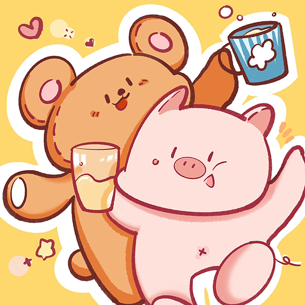 哈啰熊仔（图ZMzEzOTM2ODcy） - 网络表情 - 站酷设计师鳄鱼馒头原创素材 - 站酷ZCOOL