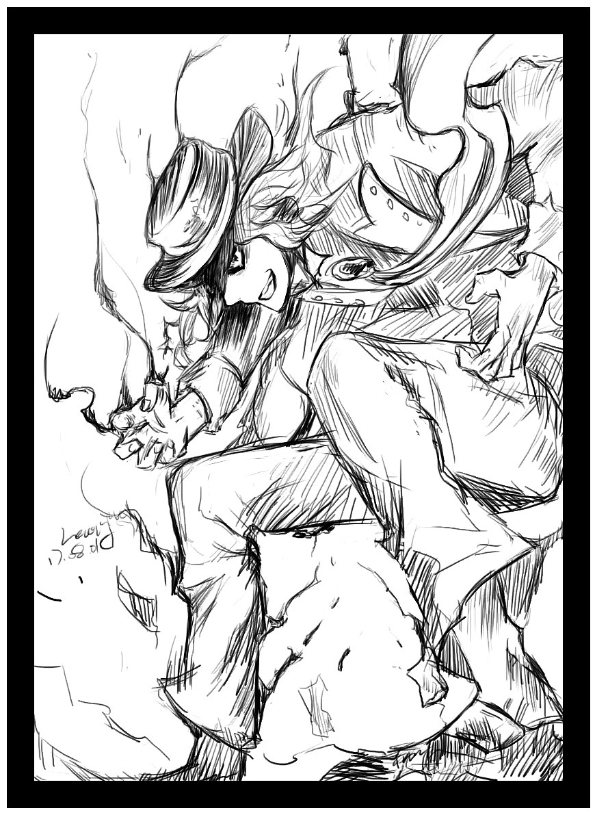 随手画——最强人类（图ZODcyMDU5MDQ=） - 创作习作 - 站酷设计师DragonKing_Lee原创素材 - 站酷ZCOOL