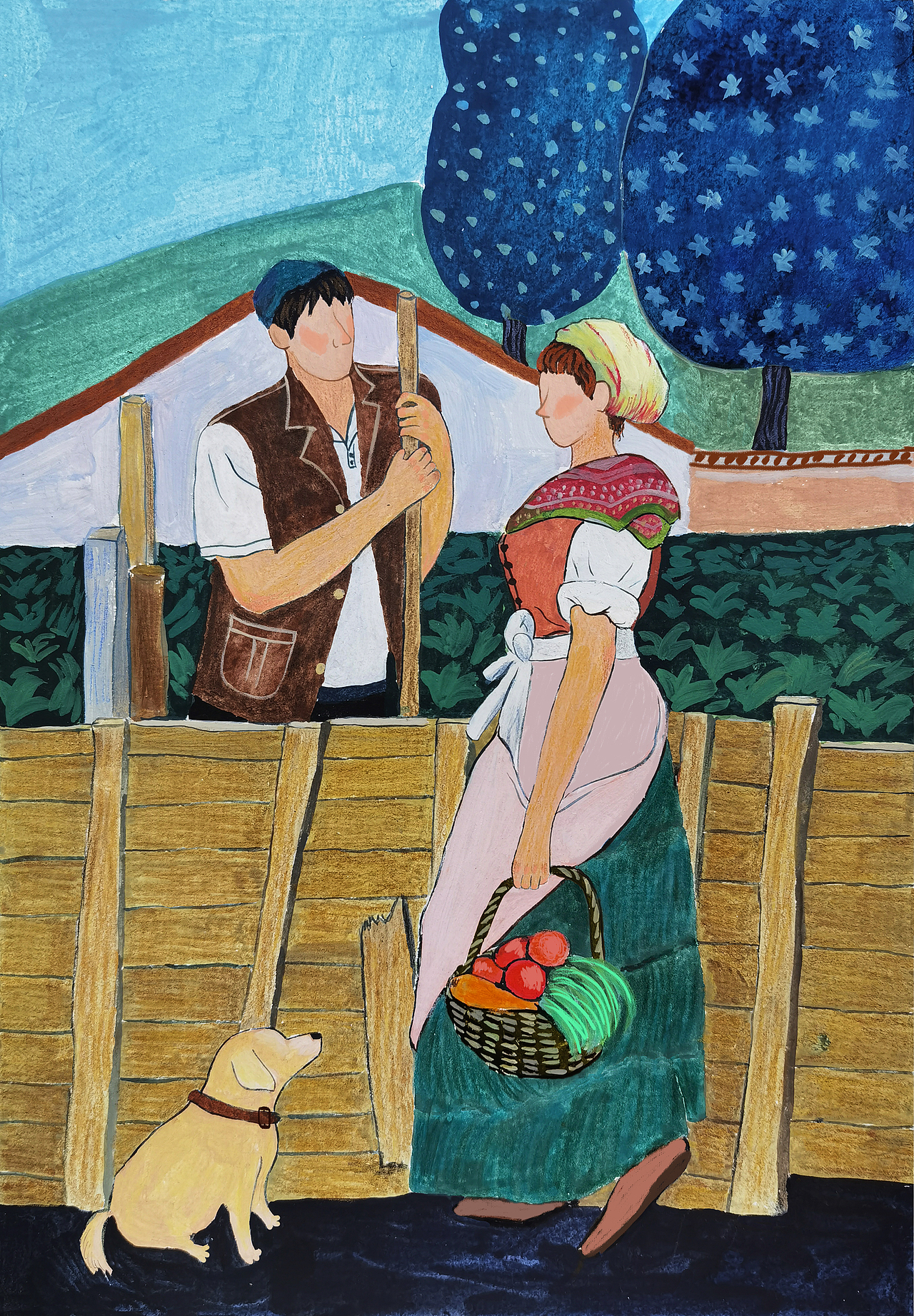 手绘插画练习_清小闲leo-站酷zcool