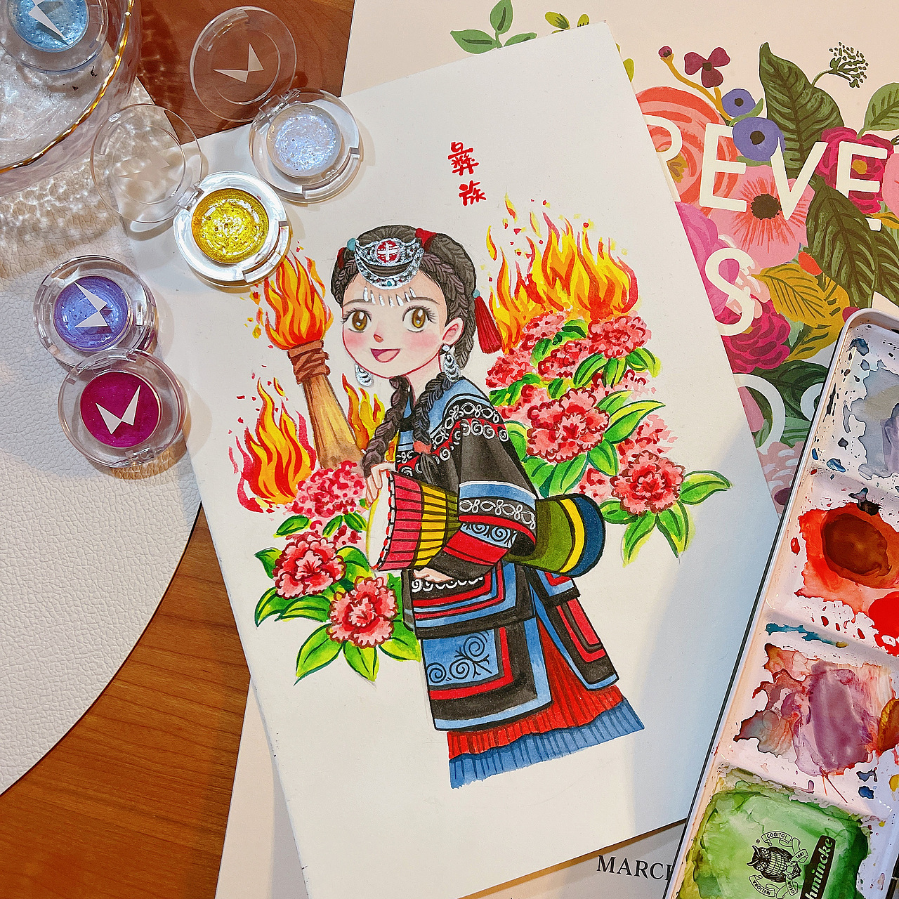 中国少数民族少女系列