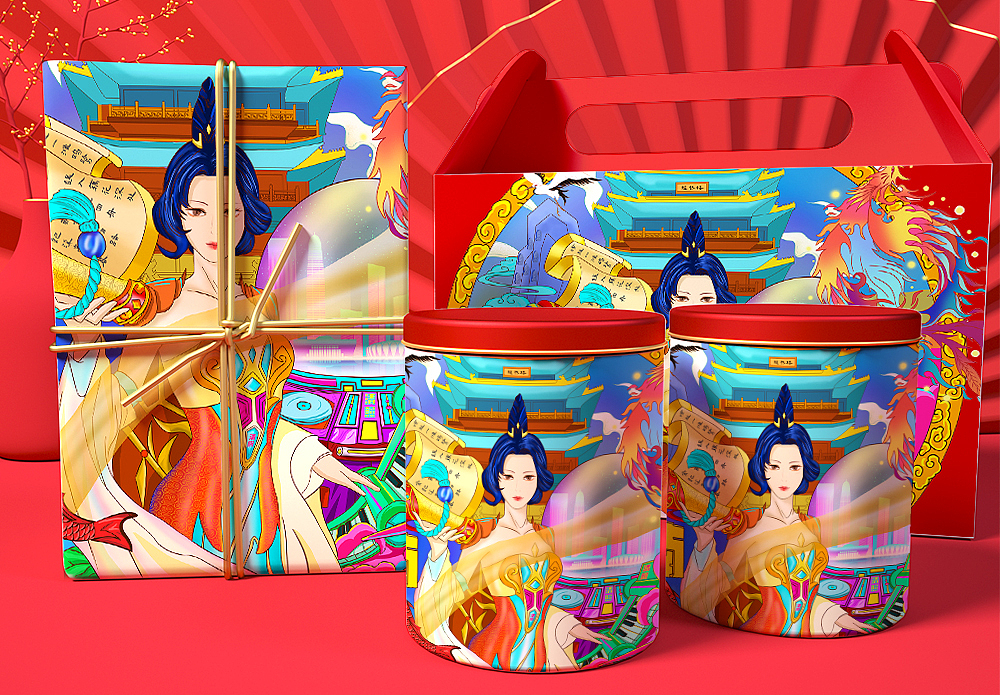 李清照文创插画