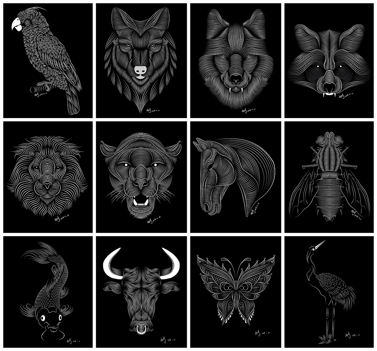 手绘练习 x 每日一画（图ZMTQyMDk3ODM2） - 艺术插画 - 站酷设计师翘翘日志原创素材 - 站酷ZCOOL