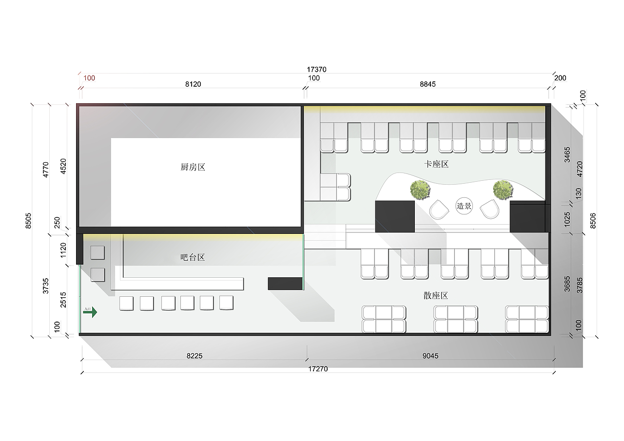 主题茶餐厅|空间|家装设计|小韬_原创作品-站酷zcool