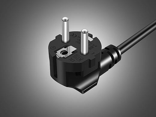 电源线产品图片精修电商拍摄