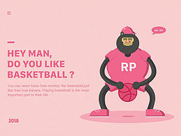 sporty animals-插画动效