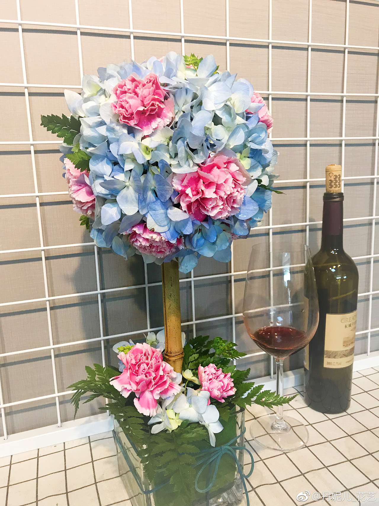 艺术插花、桌摆花、造型插花（图ZMTE0NDE0ODI0） - 其他手工艺 - 站酷设计师李诗丹妮儿_花艺原创素材 - 站酷ZCOOL