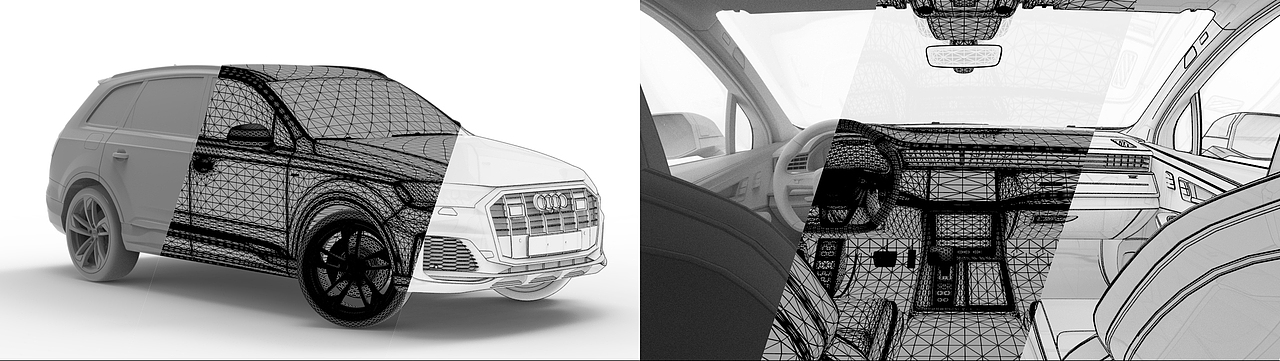 KEYSHOT Audi Q7 CGI（图ZMjM2OTc4ODgw） - 机械/交通 - 站酷设计师阿飞_Vision原创素材 - 站酷ZCOOL