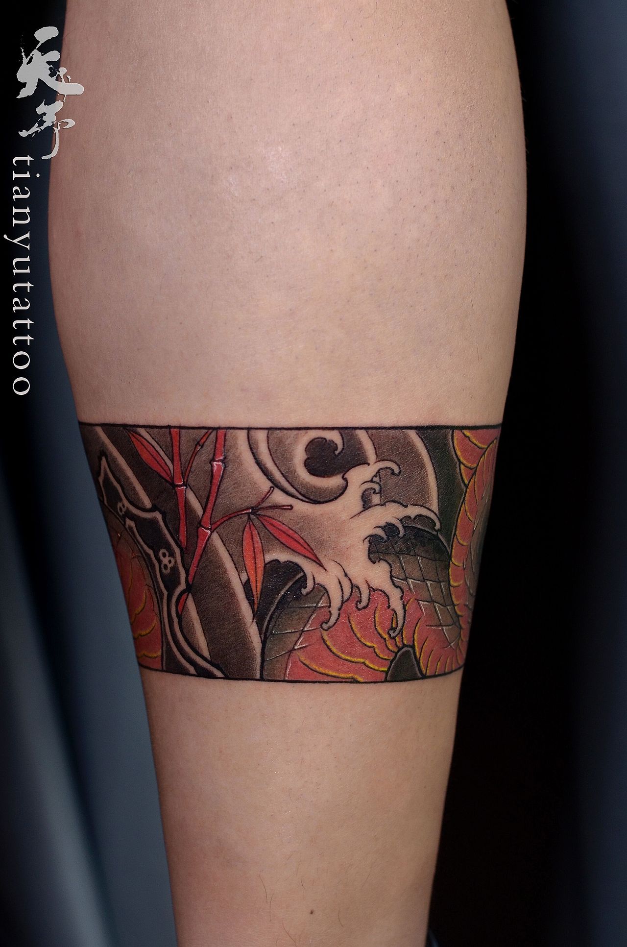 每日作品传统蛇腿环