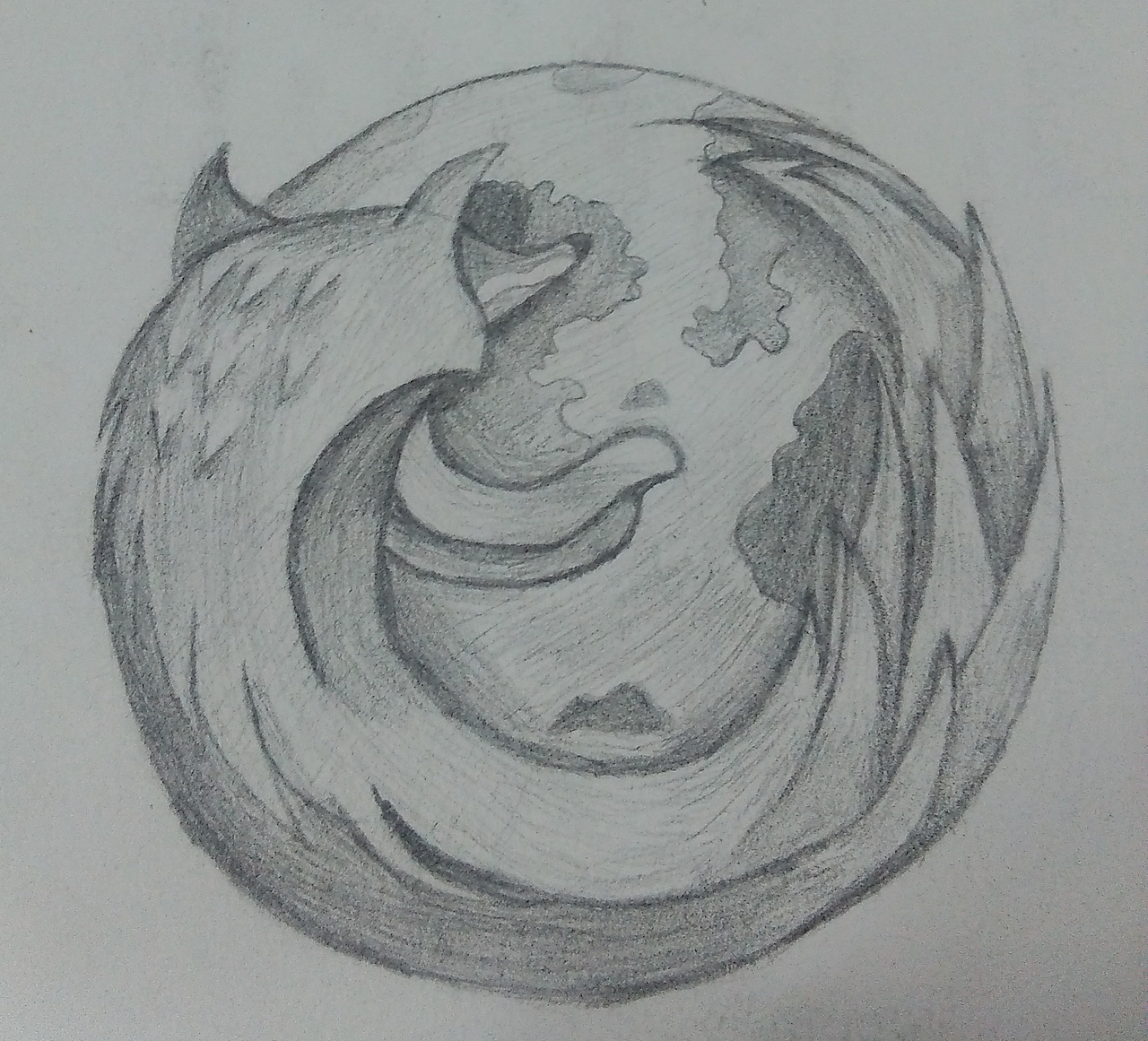 火狐浏览器素描