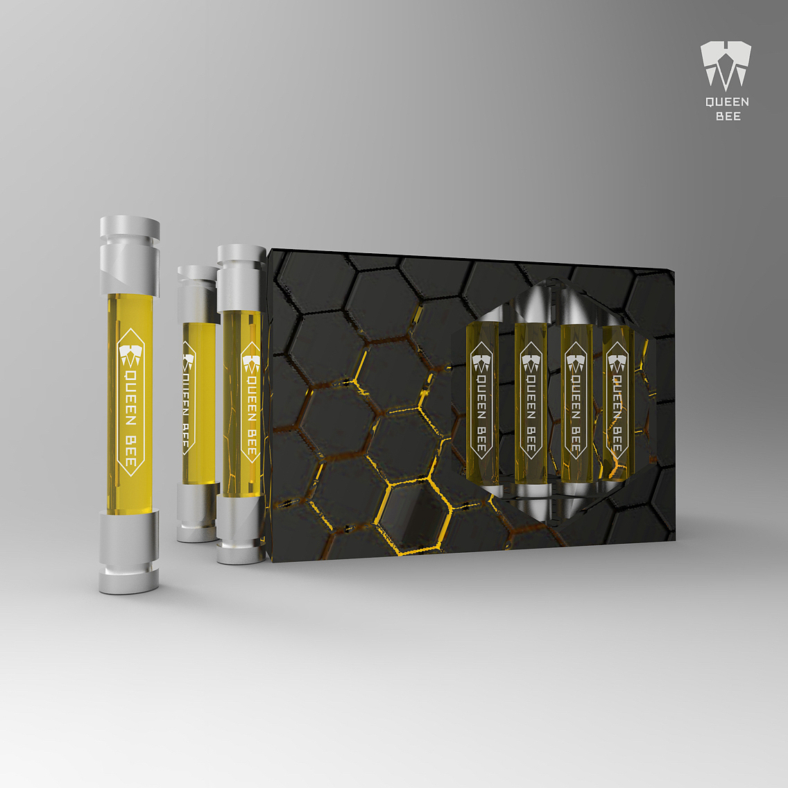 科技感蜂蜜包装-Queen bee（图ZMzkwMjkyNjg=） - 包装 - 站酷设计师躲在被窝里原创素材 - 站酷ZCOOL