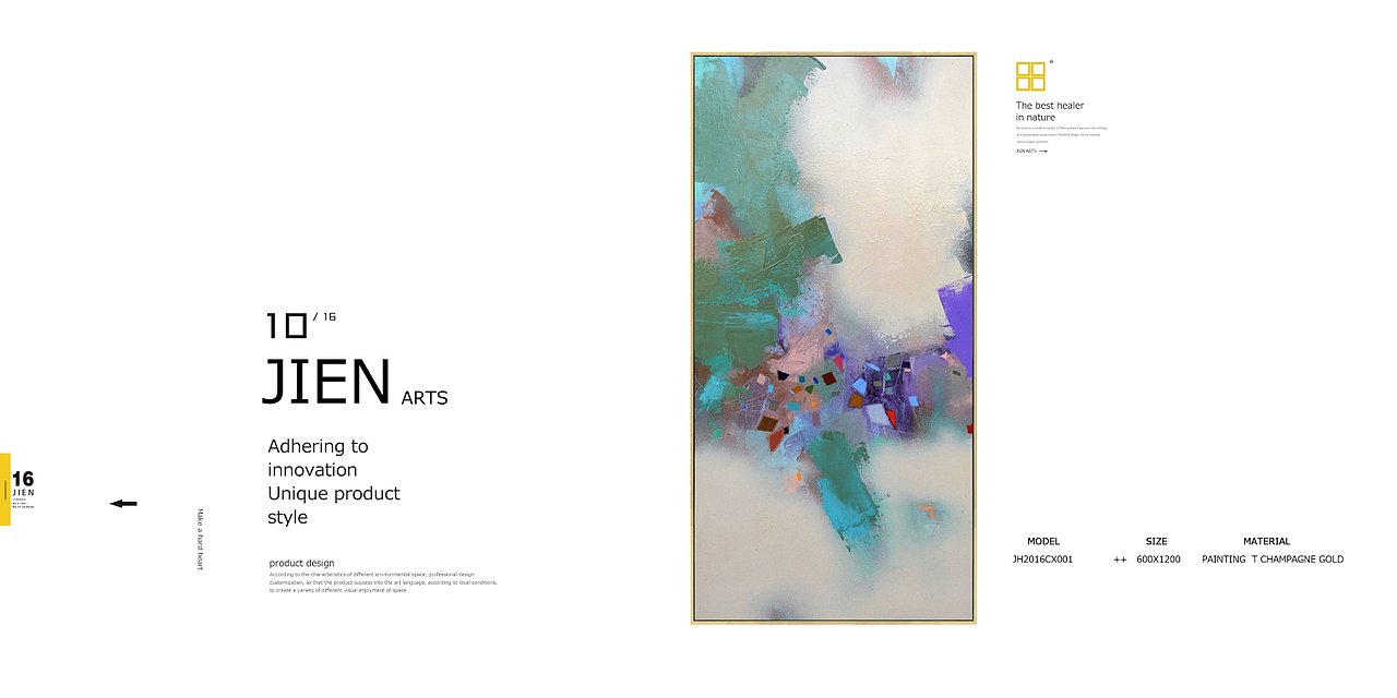 集恒工艺##民族风##抽象油画# #水墨禅宗##简欧##现代##美式田园##欧式古典#实物画；装饰画（图ZNzU5MjYyNjQ=） - 绘画 - 站酷设计师集恒工艺Fanny原创素材 - 站酷ZCOOL