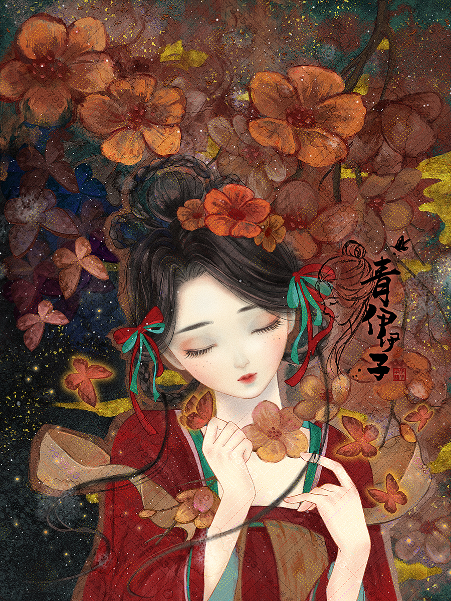 古风美人大头练习