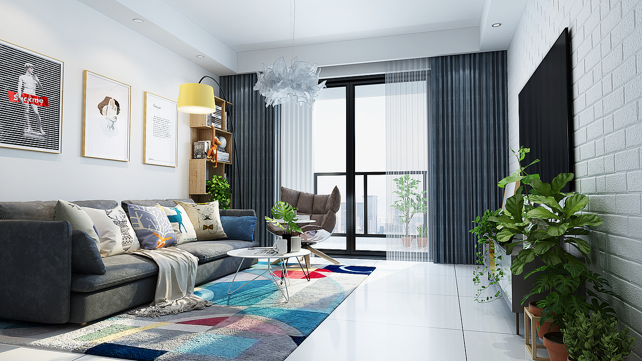 カラーの家--沐浴阳光