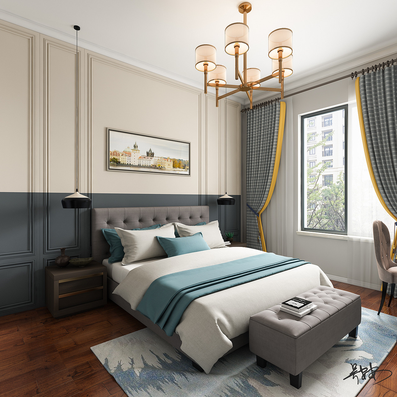 简美古典-给你打造不一样的家