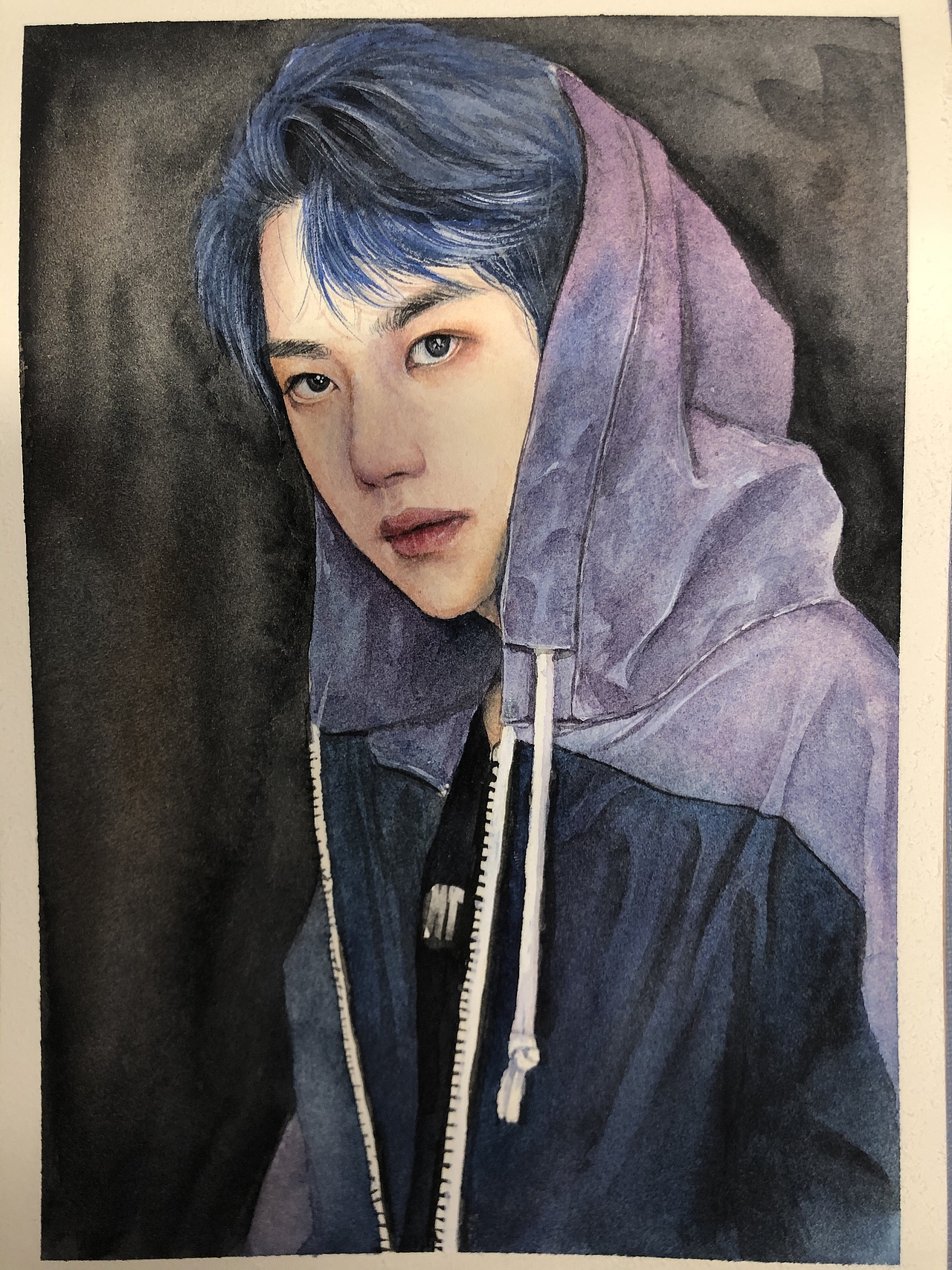 大学水彩人物部分图（图ZMjQ5OTI3NDMy） - 创作习作 - 站酷设计师壳枔原创素材 - 站酷ZCOOL