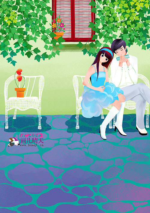 画儿晴天唯美插画-N多插图庆圣诞，迎元旦（图ZMjA4MzIyNA==） - 创作习作 - 站酷设计师画儿晴天原创素材 - 站酷ZCOOL