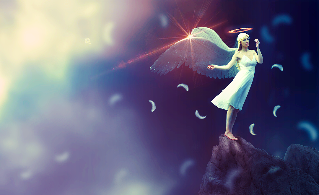 梦幻天使|ui|闪屏/壁纸|乄小丑也爱美彡 - 临摹作品 - 站酷 (zcool)