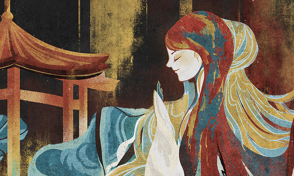 李白诗插画（图ZMjM5NDAxNDgw） - 艺术插画 - 站酷设计师XUESTUDIO原创素材 - 站酷ZCOOL