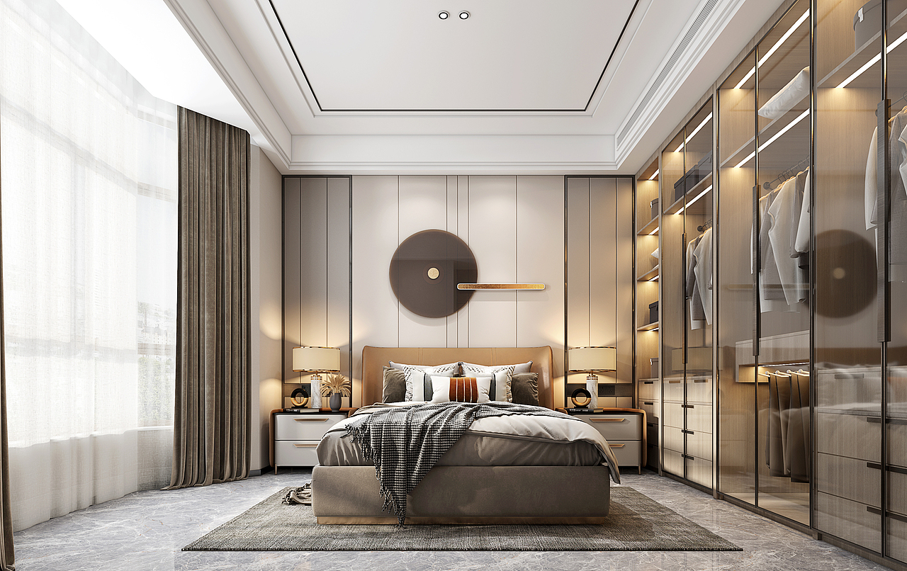 现代室内效果图作品