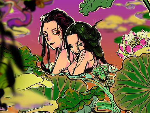 AYAN的脑花籽|青蛇/动画·杭州《遇见武林》灯光秀