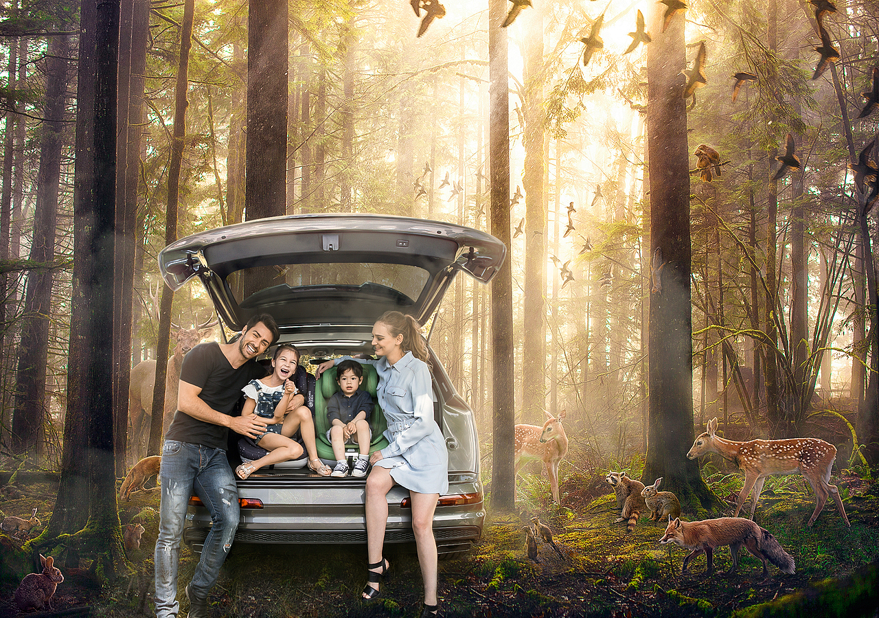 贝适宝安全座椅修片