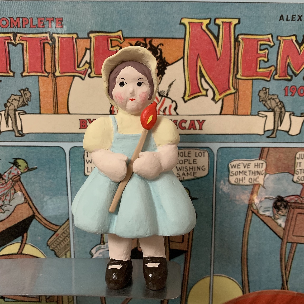 【粘土原创】卖火柴的小女孩 · 希望之火