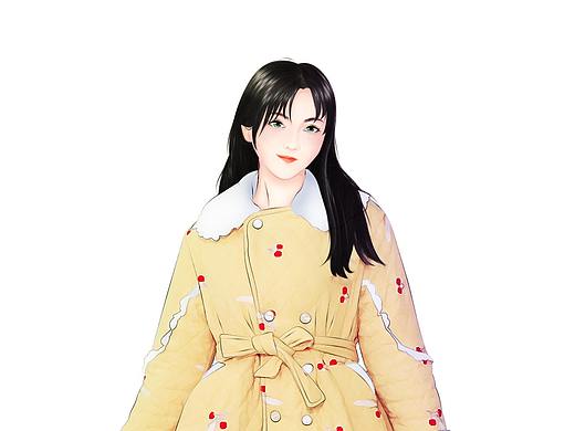 手绘超美超可爱家居服（个人主页-ZNDE4MTQzNjg=） - 商业插画 - 站酷设计师360度黑原创素材 - 站酷ZCOOL