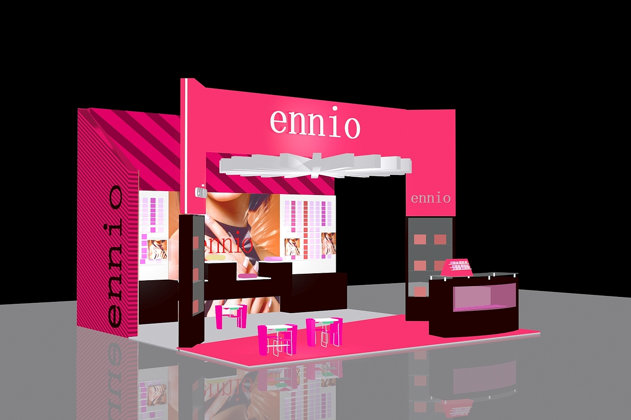 ennio化妝品展廳設(shè)計(jì)（圖ZMTQ2MDk4OTE2） - 其他三維 - 站酷設(shè)計(jì)師小燕子啊呀原創(chuàng)素材 - 站酷ZCOOL