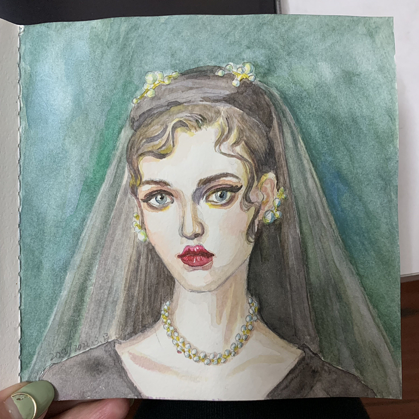 2022年的一些水彩画