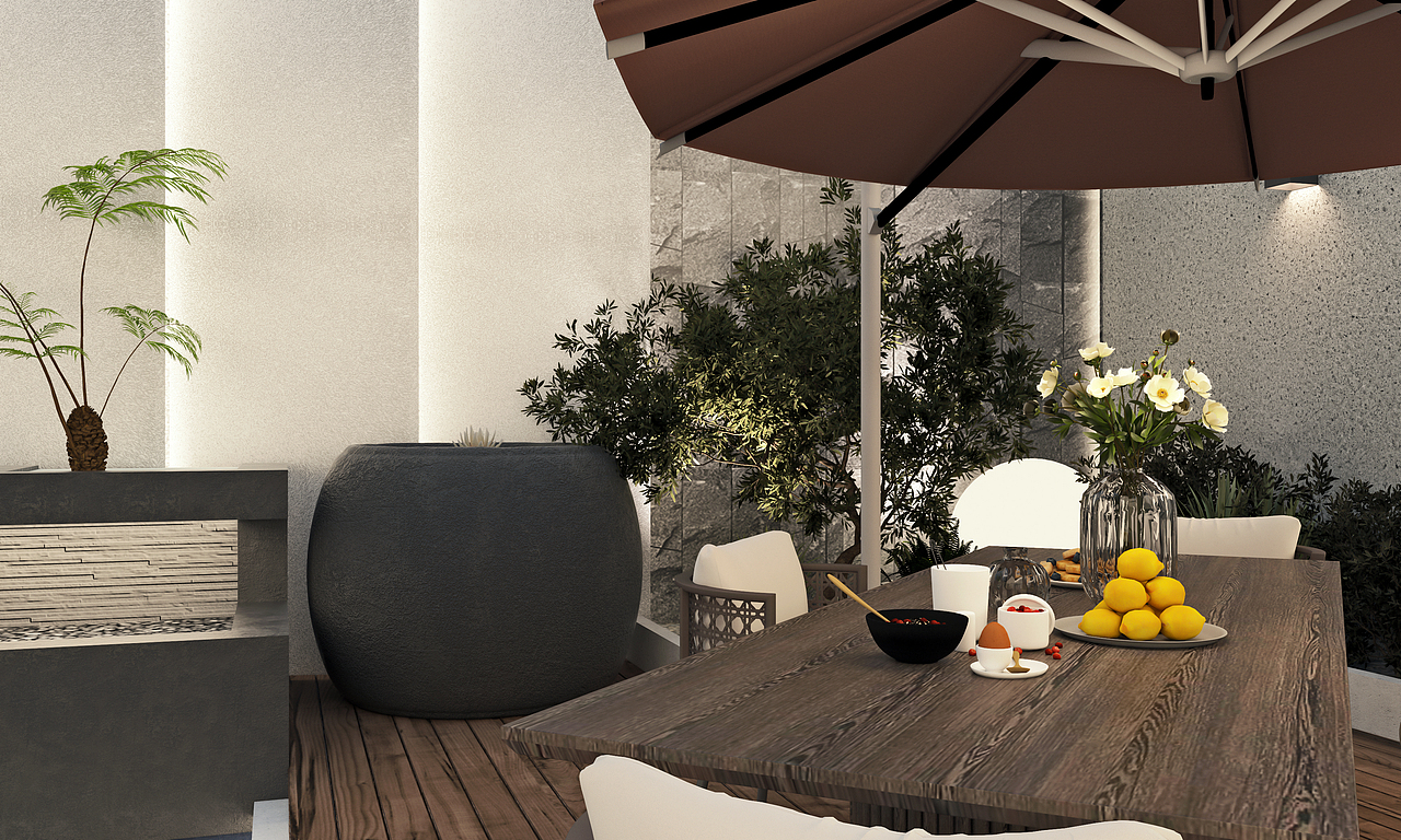 庭院设计（图ZMzUzMTc3NDIw） - 景观设计 - 站酷设计师999酒原创素材 - 站酷ZCOOL