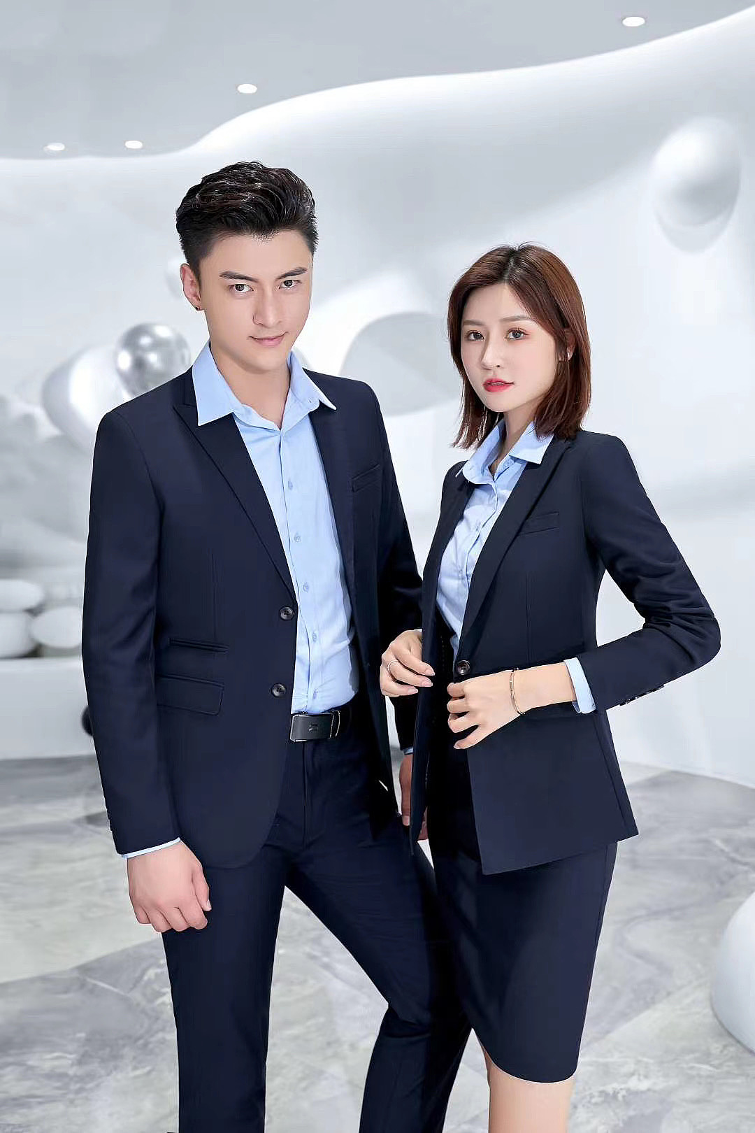 男女职业装拍摄