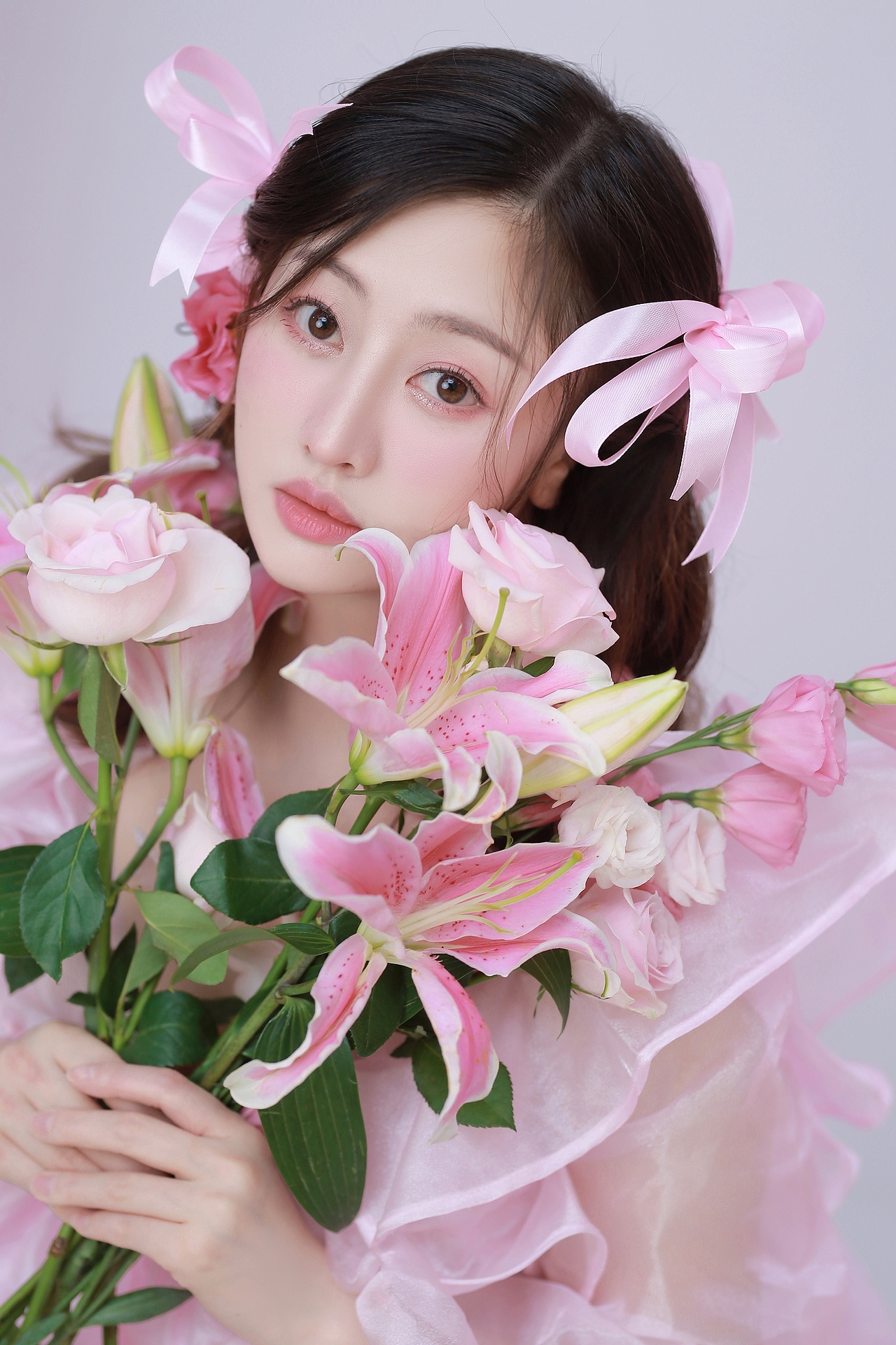 给下个春天打个蝴蝶结96少女写真|韩系画报|摄影|人像摄影|白兔糖