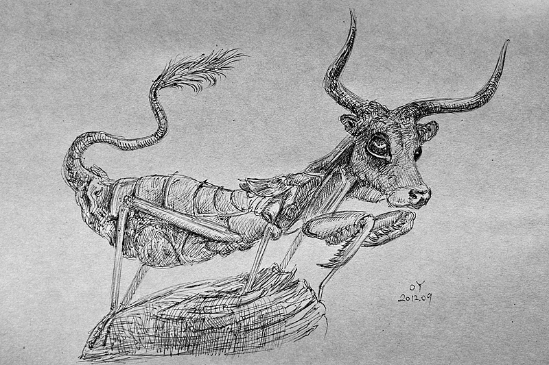 OY励志手绘:一天十画(图ZNzAwMDI2MA==) - 商业插画 - 站酷设计师欧阳鹏杰_OY原创素材 - 站酷ZCOOL