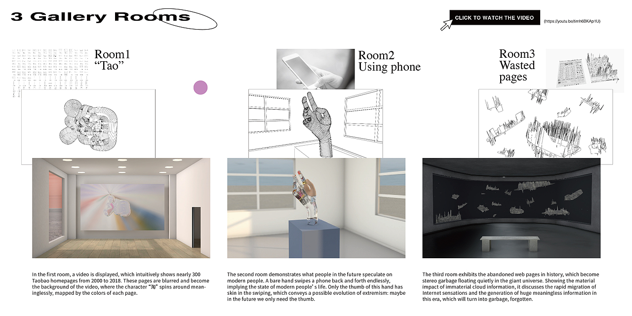 视频装置 | 3 gallery rooms（图ZMTU3MTgwNTAw） - 绘画 - 站酷设计师451Squad原创素材 - 站酷ZCOOL