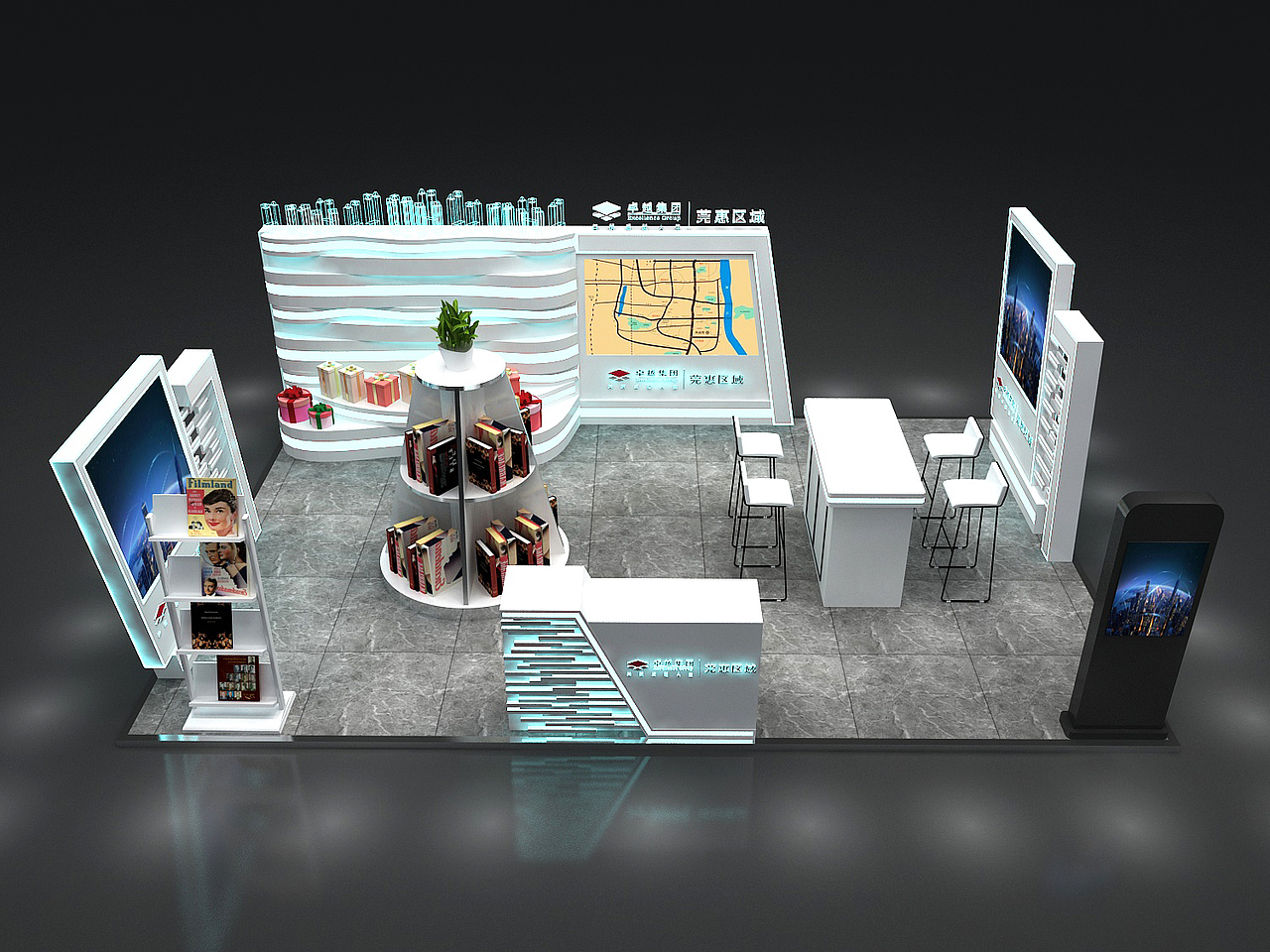卓越地产展（图ZMjQ5MzE4NTA4） - 其他三维 - 站酷设计师pepper1110原创素材 - 站酷ZCOOL