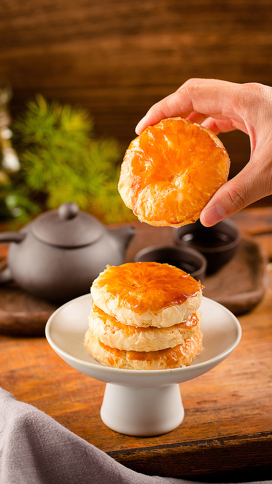 古早味的传统茶点厦门美食摄影零食点心电商产品拍摄