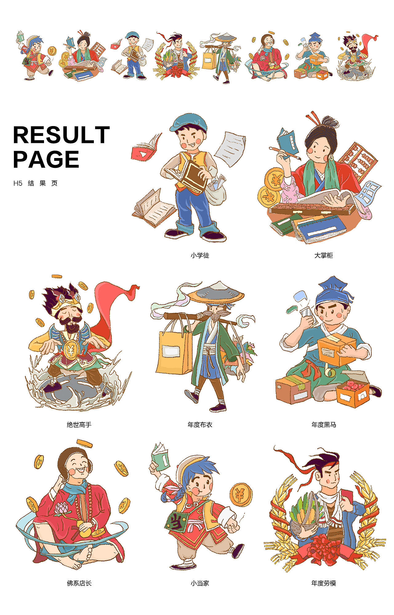 《2018店长年度总结》H5-记一次自发且一人完成的项目（图ZMTQzNjc0MDU2） - 移动端网页 - 站酷设计师sting洛原创素材 - 站酷ZCOOL