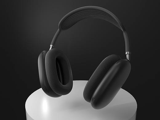 AirPods Max 建模渲染练习